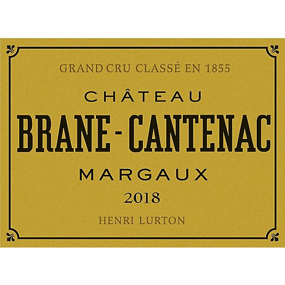 Chateau Brane-Cantenac Margaux 2018