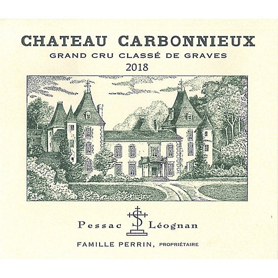 Chateau Carbonnieux Pessac-Leognan Bordeaux Rouge 2018