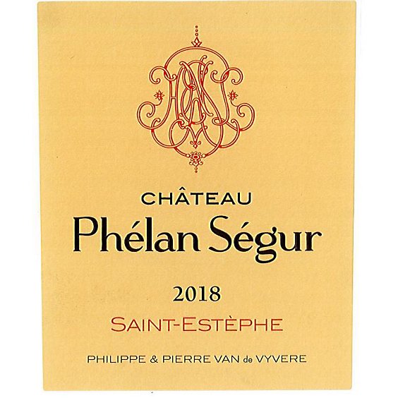 Chateau Phelan Segur Saint-Estephe 2018