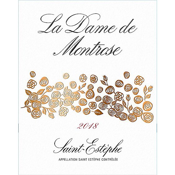 La Dame de MontRosé Saint-Estephe 2018