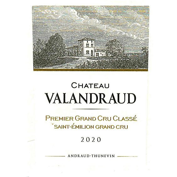 Chateau Valandraud Saint-Emilion Grand Cru 2020