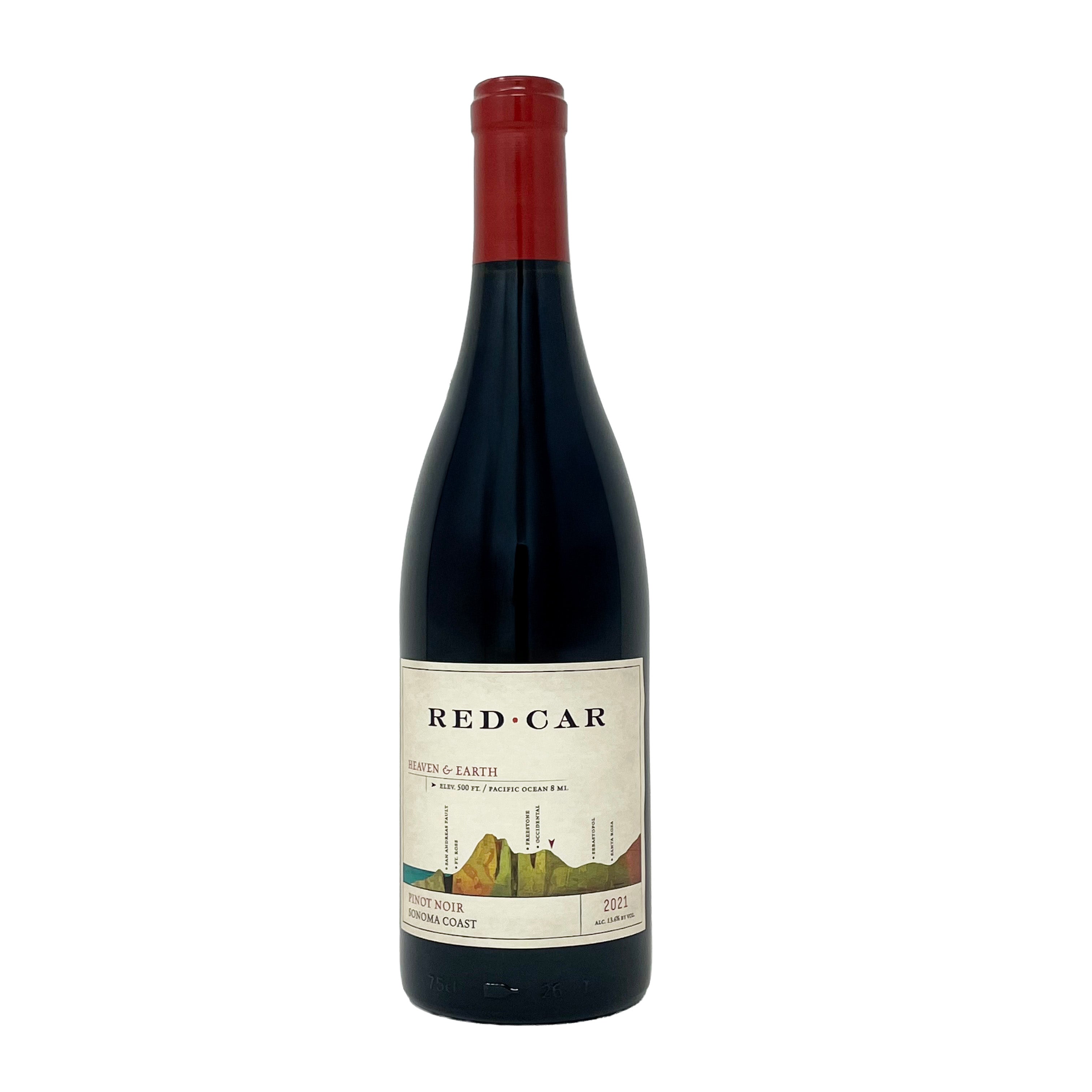 Red Car Pinot Noir Heaven and Earth 2021